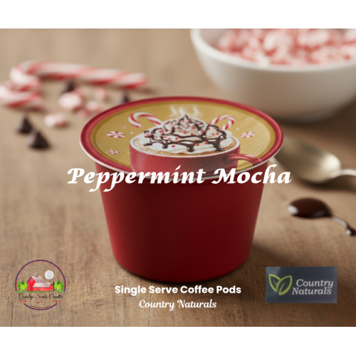 Peppermint Mocha Single Serve Coffee Pods (12 count)