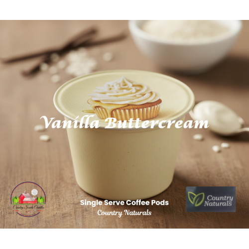 Vanilla Buttercream Single Serve Coffee Pods (12 count)