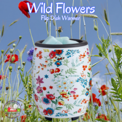 Wildflower Flip Dish Wax Warmer 