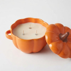 32oz Pumpkin 3 Wick Candle Orange 32oz Pumpkin 3 Wick Candle Orange