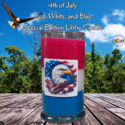 Red White and Blue 20oz Candle 1