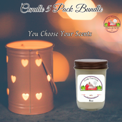 8oz Candles 5 Pack