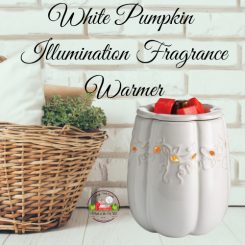 White Pumpkin Illumination Fragrance Warmer