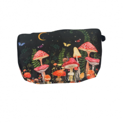 Butterfly Mushroom Makeup Bag