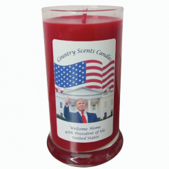 Trump Candle Welcome Home