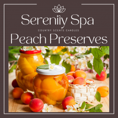 Peach Preserves 16oz jar of aroma beads