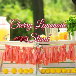 Cherry Lemonade Stand 8oz candle