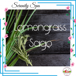 Lemongrass Sage 8oz candle