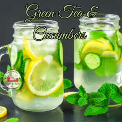 Grean Tea And Cucumbers 16oz jar of aroma beads
