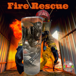 Fire Rescue Tumbler