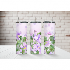 Purple Daisy Tumbler