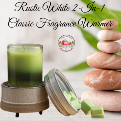 Rustic White 2 in 1 Classic Fragrance Warmer