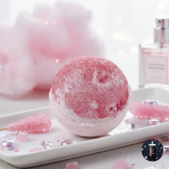 Pink Sugar Bath Bomb
