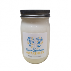 Down Syndrome Awareness 16oz candle Down Syndrome Awareness 16oz candle